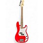 Used Squier MINI Precision Bass Dakota Red Solid Body Electric Guitar thumbnail