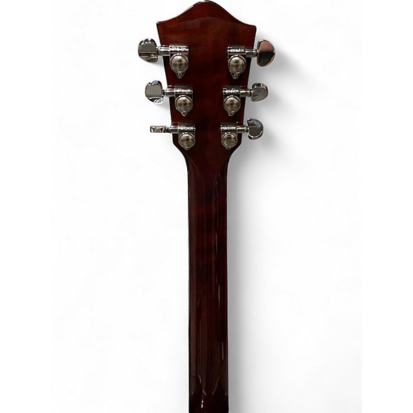 Used Byron by-200g Red Brown Acoustic Electric Guitar