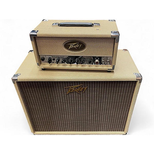 Used 2017 Peavey Classic 20 with 1x12 Celestion Vintage 30 Cabinet Guitar Stack
