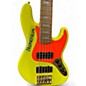 Used Fender MONO NEON JAZZ BASS NEON YELLOW Electric Bass Guitar thumbnail