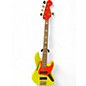 Used Fender MONO NEON JAZZ BASS NEON YELLOW Electric Bass Guitar