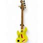 Used Fender MONO NEON JAZZ BASS NEON YELLOW Electric Bass Guitar