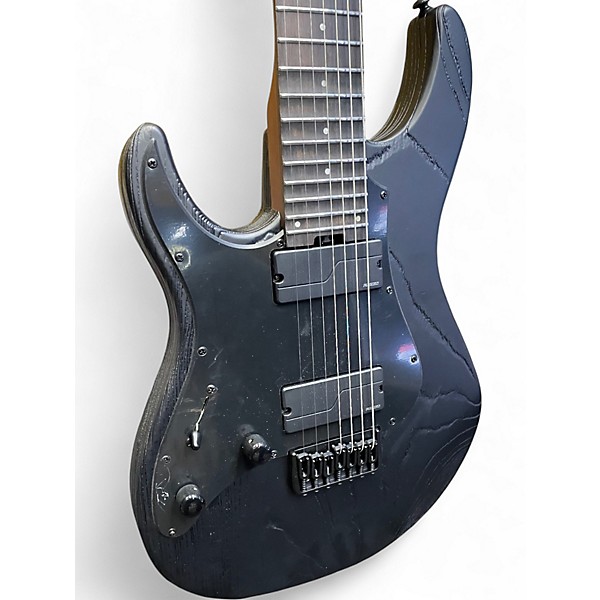 Used ESP LTD SN1007B Black Baritone Guitars