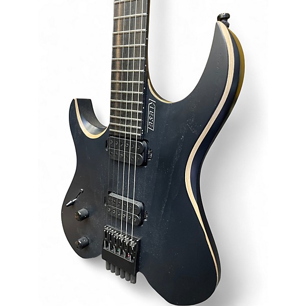 Used Kiesel VADER Black Electric Guitar