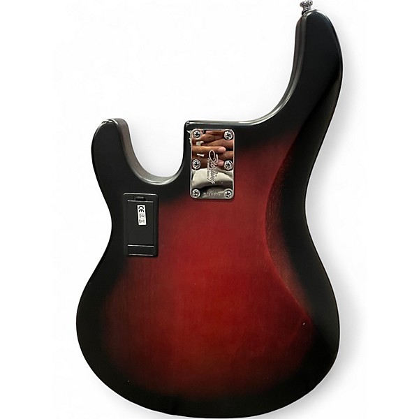 Used Sterling by Music Man STINGRAY 5 RUBY RED BIRST Electric Bass Guitar