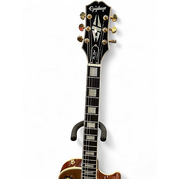 ギター epiphoneLes Paul Custom Koa Natural Used Epiphone Les Paul Custom Koa Natural Solid Body