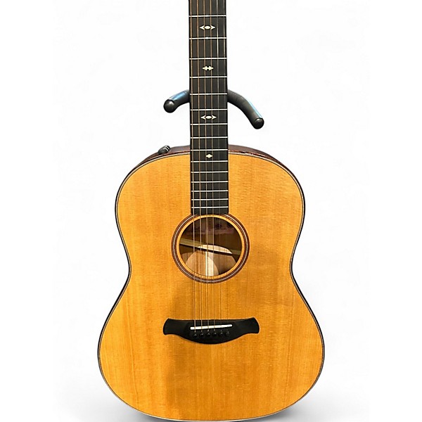 Used Taylor Builders edition 517e Natural Acoustic Electric Guitar