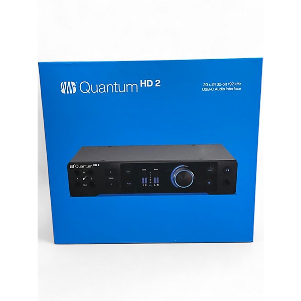 Used PreSonus Quantum HD 2 USB-C 20x24 Audio Interface