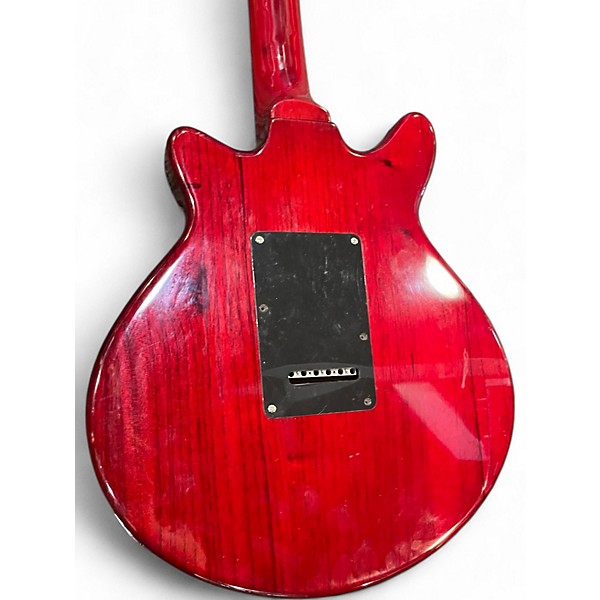 Used Jj Scott Red Special Style Red Solid Body Electric Guitar