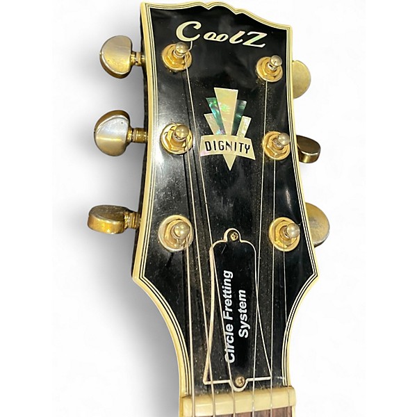 Used Coolz Single Cut Black Solid Body Electric Guitar