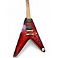 Used Hondo Deluxe Series 768 Crimson Red Burst Solid Body Electric Guitar