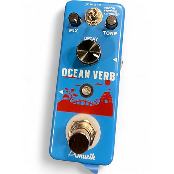 Used Amuzik Ocean Verb Effect Pedal