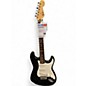 Used Fender SQUIER STRATOCASTER MIM Black Solid Body Electric Guitar thumbnail