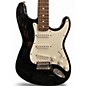 Used Fender SQUIER STRATOCASTER MIM Black Solid Body Electric Guitar