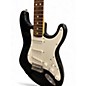 Used Fender SQUIER STRATOCASTER MIM Black Solid Body Electric Guitar