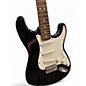 Used Fender SQUIER STRATOCASTER MIM Black Solid Body Electric Guitar