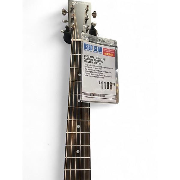 Used Martin SC-13E Natural Acoustic Electric Guitar