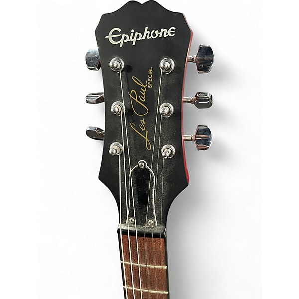 Used Epiphone LES PAUL SPECIAL II WINE RED Solid Body Electric Guitar