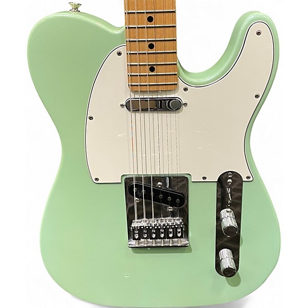 Used Fender LIMITED EDITION PLAYER TELECASTER SURF PEARL Solid Body Electric Guitar