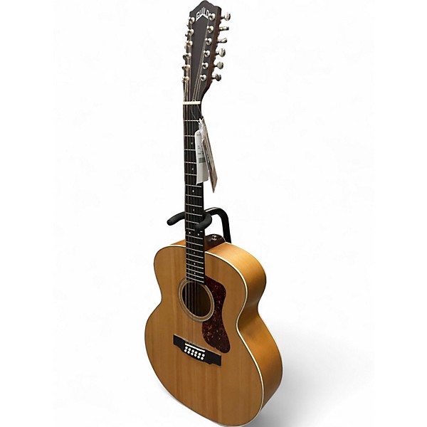 Used Guild F-2512E Maple 12 String Acoustic Guitar