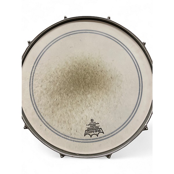 Used Pearl 6.5X14 Masters Studio Snare Natural Lacquer Drum