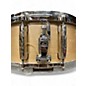 Used Pearl 6.5X14 Masters Studio Snare Natural Lacquer Drum