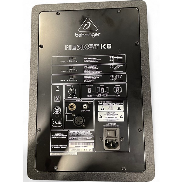 Used Behringer nekkst k6 Powered Monitor