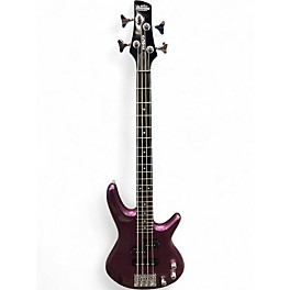 Used Ibanez GSRM20 Mikro Short Scale Purple Electric Bass Guitar