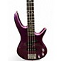 Used Ibanez GSRM20 Mikro Short Scale Purple Electric Bass Guitar