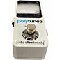 Used TC Electronic Polytune Noir Mini 2 Tuner Pedal