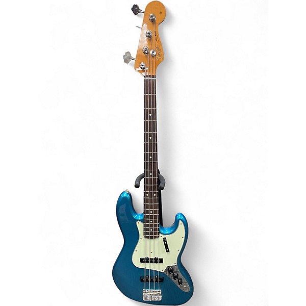 Used Fender VINTERA II 60S JAZZ Blue Electric Bass Guitar
