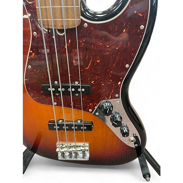 Used Fender American Special Jazz Bass fretless Sunburst Electric Bass Guitar