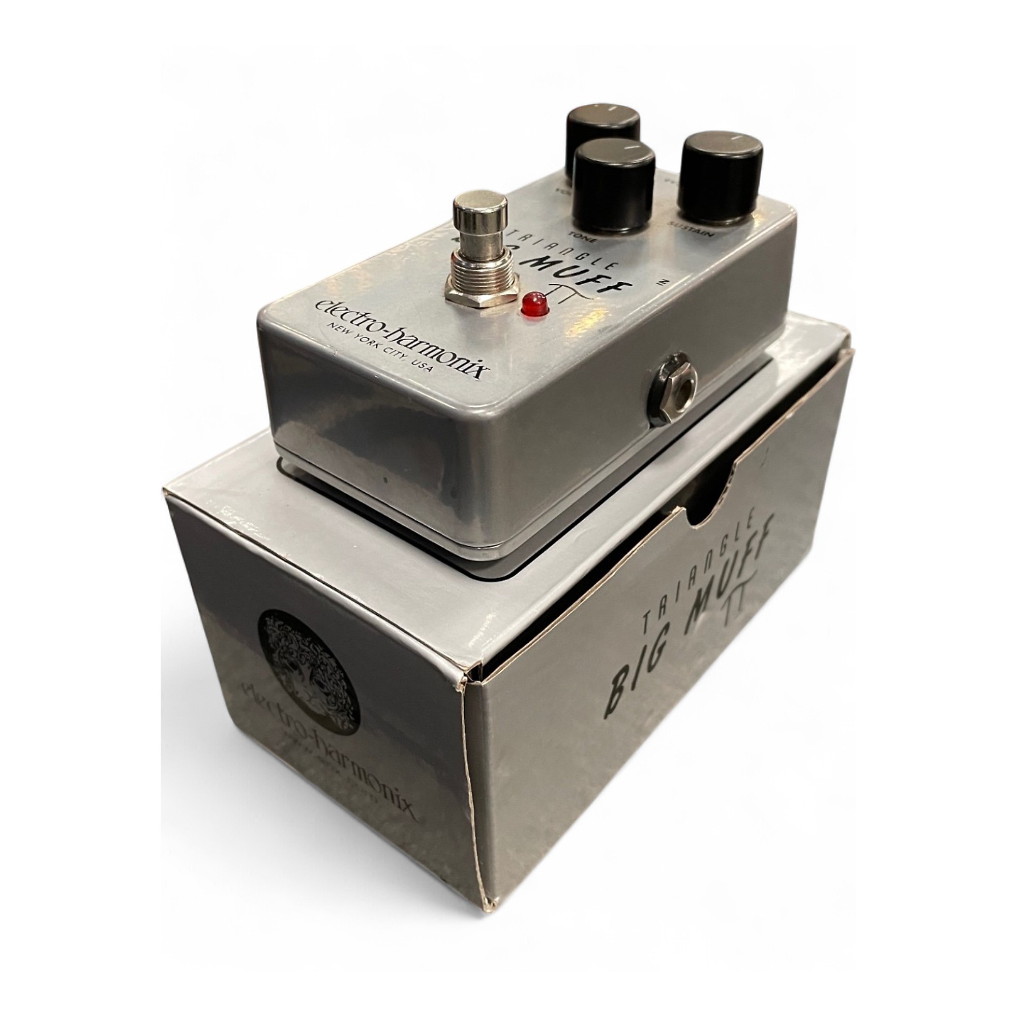 Used Electro-Harmonix Triangle Big Muff Effect Pedal