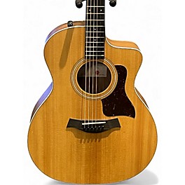 Used Taylor 214CE Natural Acoustic Electric Guitar