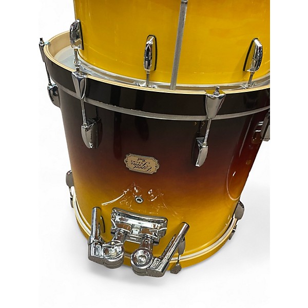 Used Pearl 7 Piece Export Series 7 Piece   Autumn Fade Drum Kit