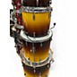 Used Pearl 7 Piece Export Series 7 Piece   Autumn Fade Drum Kit
