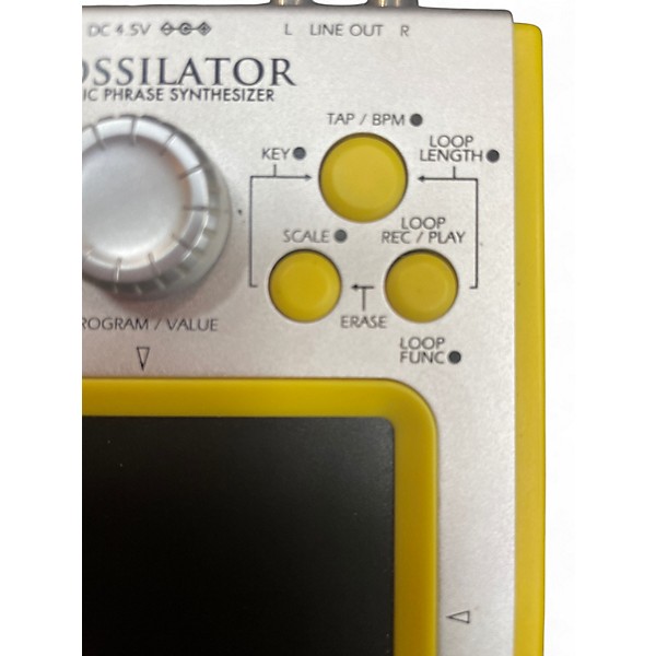 KORG KAOSSILATOR シルバー/イエロー Korg KO-1 Kaossilator Dynamic Phrase Synthesizer Yellow Used