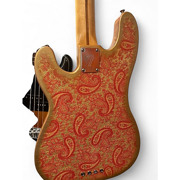 Vintage 1968 Fender 1968 Telecaster Bass Pink Paisley Electric Bass Guitar