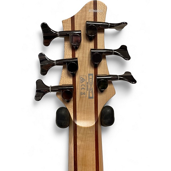 Used Ibanez BTB 686SC Natural Electric Bass Guitar