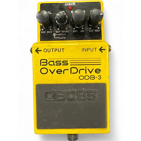 Used BOSS ODB3 Bass Overdrive Bass Effect Pedal