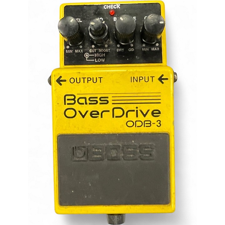 【中古】BOSS Bass OverDrive ODB-3 Used BOSS ODB3 Bass Overdrive Bass Effect Pedal | Guitar Center