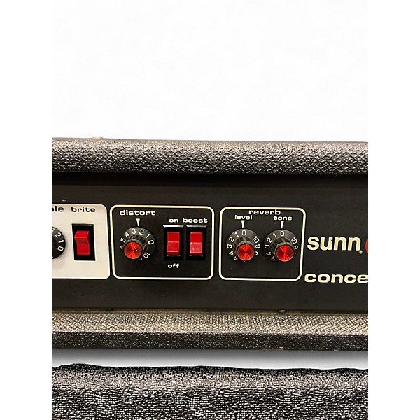 Vintage 1970s Sunn Concert Lead Solid State Guitar Amp Head