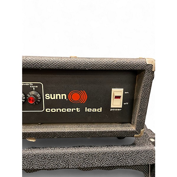 Vintage 1970s Sunn Concert Lead Solid State Guitar Amp Head