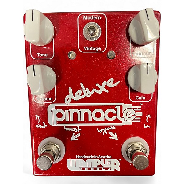 Used Wampler Pinnacle Deluxe Distortion Effect Pedal