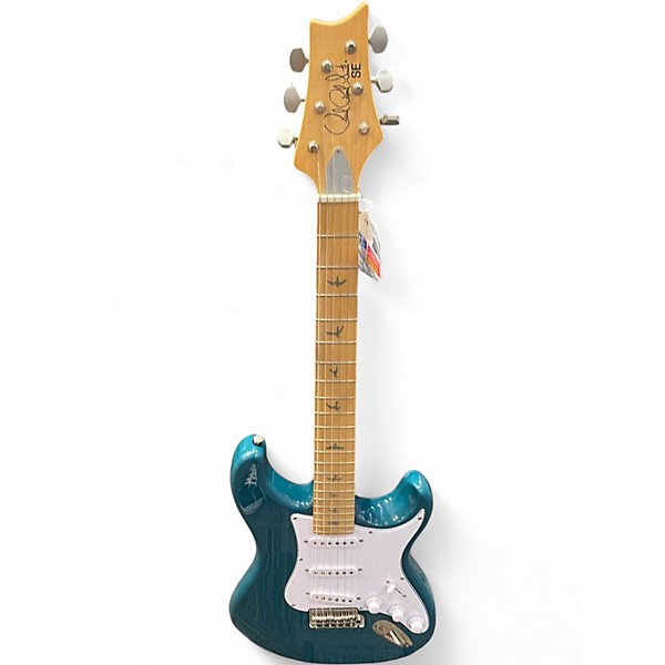 ギター PRS SE Silver Sky Nylon Blue PRS SE Silver Sky Electric Guitar - Nylon Blue with Maple