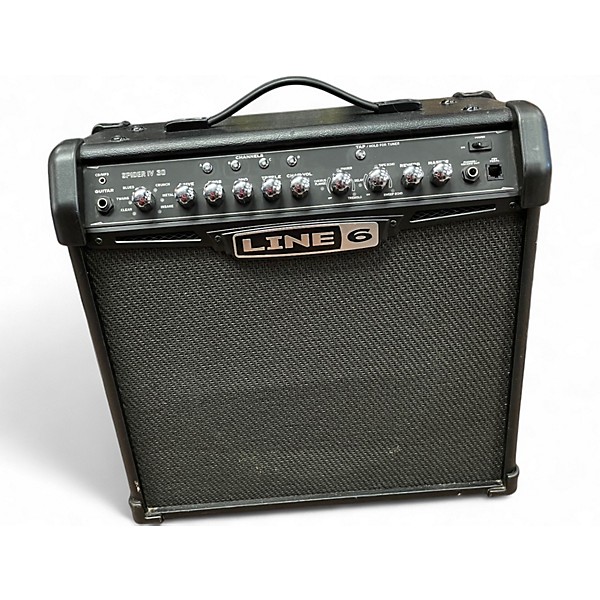 Used Line 6 Spider IV 30W 1x12 Guitar Combo Amp