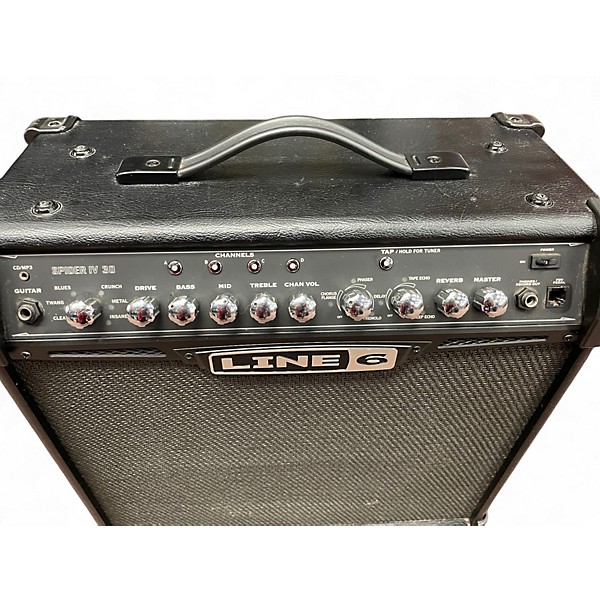 Used Line 6 Spider IV 30W 1x12 Guitar Combo Amp