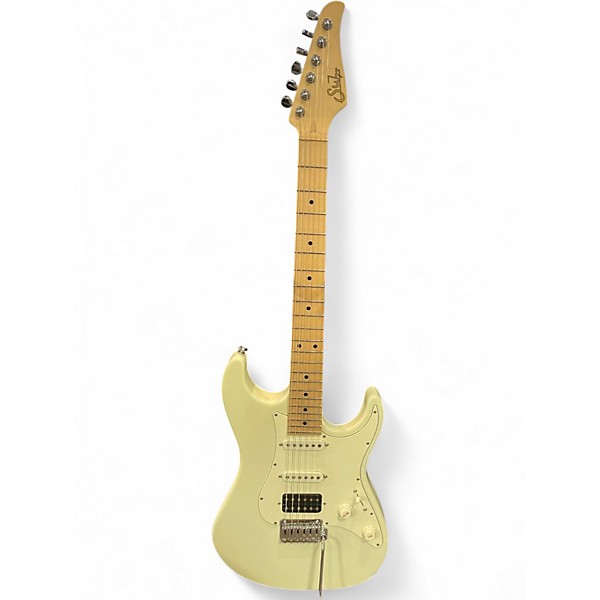 Used Suhr Classic S Pro White Solid Body Electric Guitar