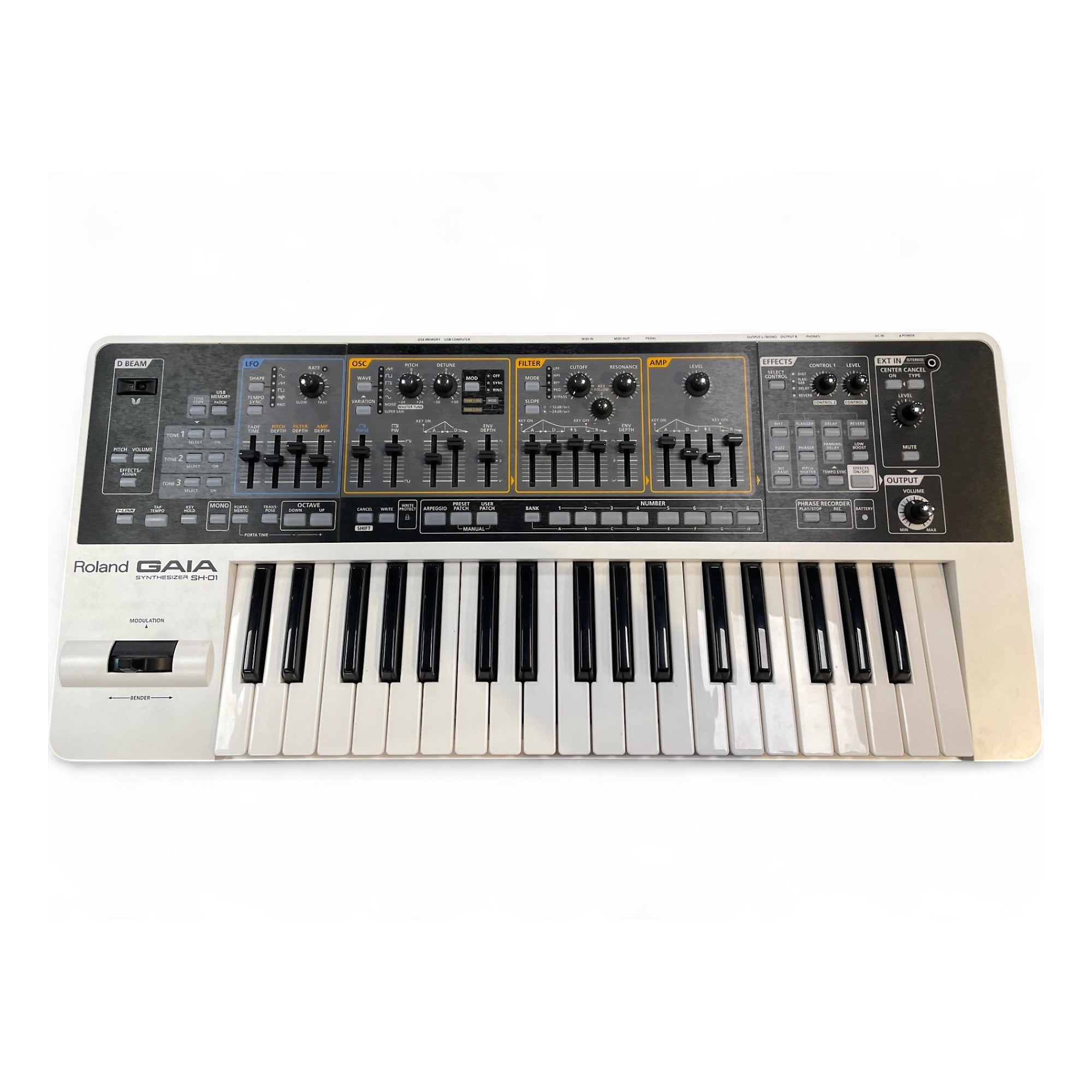 Used Roland Gaia SH01 37 Key Synthesizer | Guitar Center