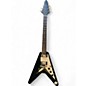 Used Epiphone 1958 Korina Flying V Ebony Solid Body Electric Guitar thumbnail